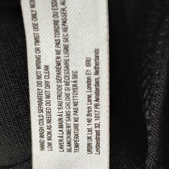 New FREE PEOPLE Black Tie Strap Bodysuit Size S - Picture 13 of 16